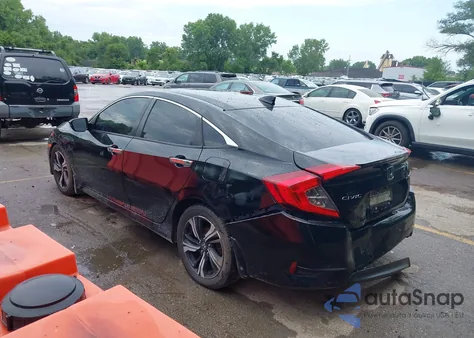 2016 Honda Civic Touring из США, поврежденный, VIN 2HGFC1F92GH640067